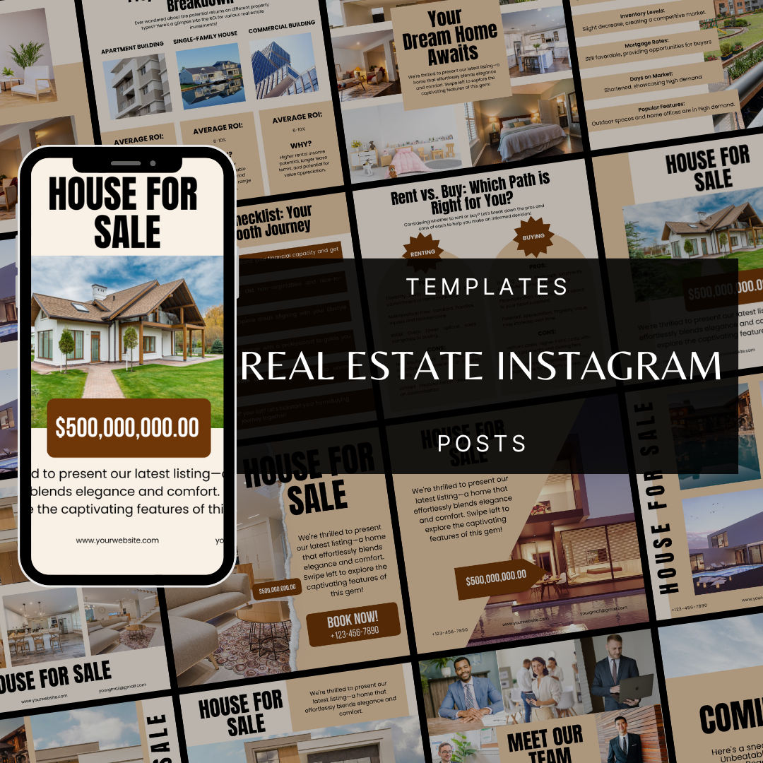 Real Estate Showcase: Premium Templates for Property Professionals
