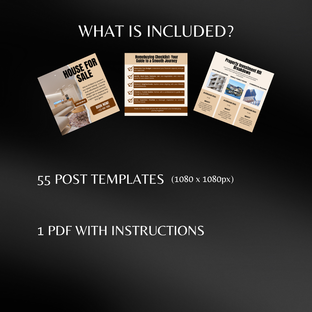 Real Estate Showcase: Premium Templates for Property Professionals