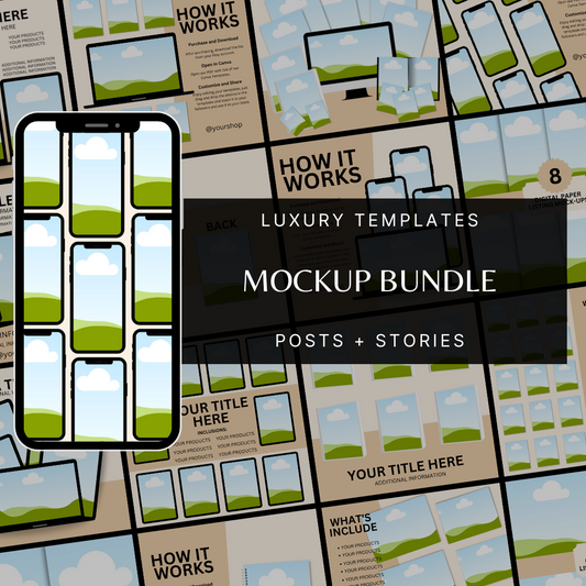 Mockup Magic: Professional Templates for Picture-Perfect Presentations