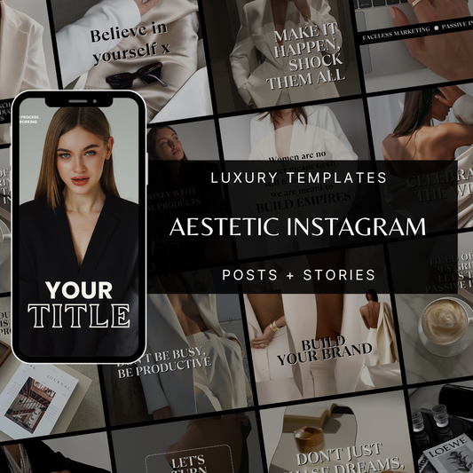 Aestetic Luxury Templates